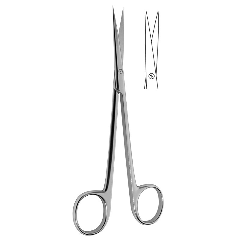 Brophy Scissors, Sharp Points, 5 1/2" (14.0 Cm), Curved